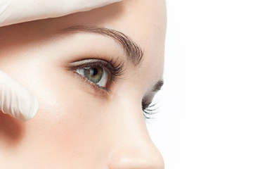 Closeup of a woman's eye.